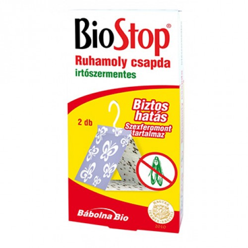 Biostop drēbju kožu līmslazds ar monitoringu (2gab.)