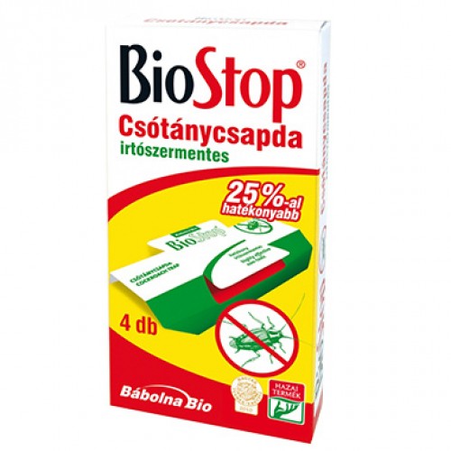Biostop prusaku līmslazds ar monitoringu (4gab.)